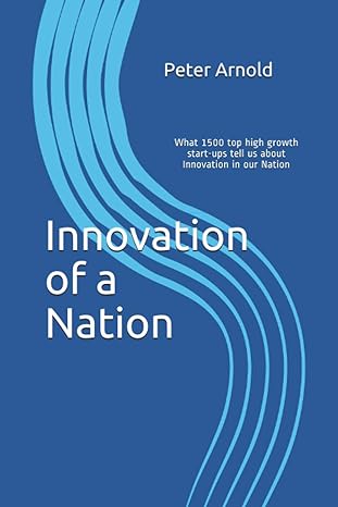 innovation of a nation what 1500 top high growth start ups tell us about innovation in our nation 1st edition