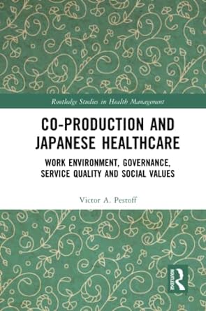 co production and japanese healthcare 1st edition victor pestoff 0367567407, 978-0367567408