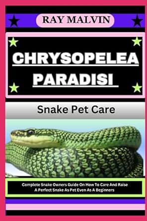 chrysopelea paradisi snake pet care complete snake owners guide on how to care and raise a perfect snake as