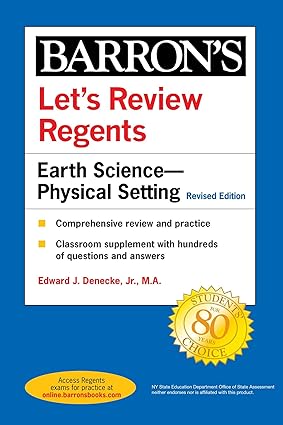 let s review regents earth science physical setting revised edition edward j. denecke jr. 1506264646,