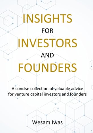 Insights For Investors And Founders A Concise Collection Of Valuable Advice For Venture Capital Investors And Founders