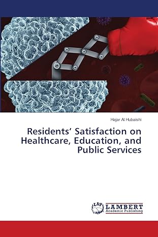 residents satisfaction on healthcare education and public services 1st edition hajar al hubaishi 6204752685,