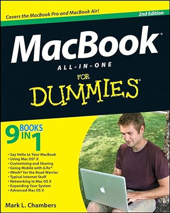 macbook all in one for dummies 2nd edition mark l chambers 1118118693, 978-1118118696