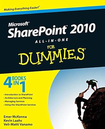 sharepoint 2010 all in one for dummies 1st edition emer mckenna ,kevin laahs ,veli matti vanamo 0470587164,