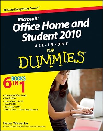 office home and student 2010 all in one for dummies 1st edition peter weverka 0470879513, 978-0470879511