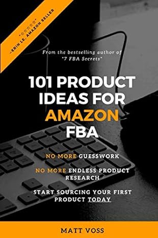 101 product ideas for amazon fba what to sell on amazon in 2020 1st edition matt voss 1673658628,