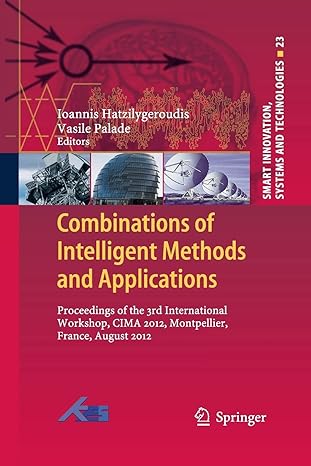 combinations of intelligent methods and applications proceedings of the 3rd international workshop cima 2012