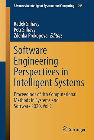 software engineering perspectives in intelligent systems proceedings of 4th computational methods in systems