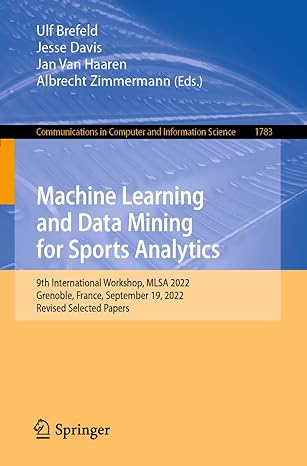 machine learning and data mining for sports analytics 9th international workshop mlsa 2022 grenoble france