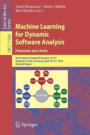 machine learning for dynamic software analysis potentials and limits international dagstuhl seminar 16172