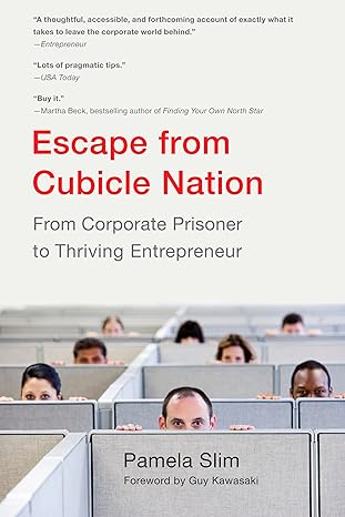 escape from cubicle nation from corporate prisoner to thriving entrepreneur 3rd.7th.2010 edition pamela slim