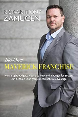 bio one maverick franchise how a tight budget a desire to help and a hunger for success can become your