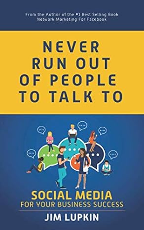 never run out of people to talk to social media for your business success 1st edition jim lupkin 1098898338,