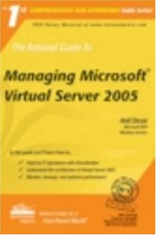 managing microsoft virtual server 2005 1st edition anil desai 1932577289, 978-1932577280
