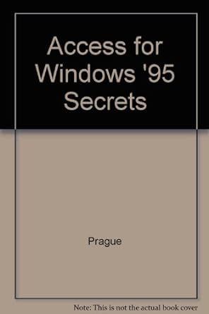 access for windows 95 secrets 1st edition cary n prague ,william c amo ,james d foxall 1568847254,