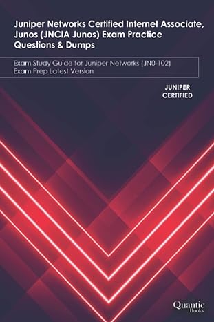 juniper networks certified internet associate junos exam practice questions and dumps exam study guide for