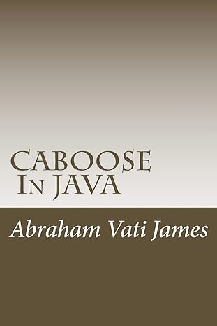 caboose in java 1st edition mr j l sharpe 172151547x, 978-1721515479