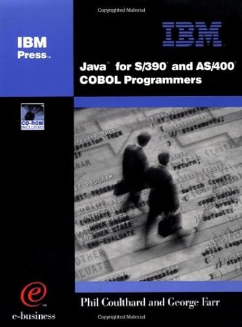 java for s/390 and as/400 cobol programmers 1st edition george farr ,phil coulthard 1583470115, 978-1583470114