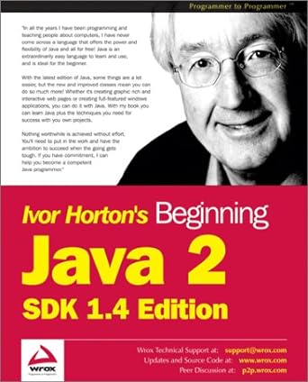 ivor hortons beginning java 2 sdk 1st.4th edition ivor horton 8173665591, 978-8173665592