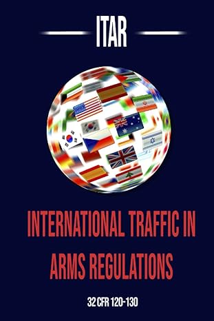 itar international traffic in arms regulation 1st edition department of state 098162068x, 978-0981620688