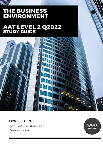 The Business Environment Aat Level 2 Q2022 Study Guide