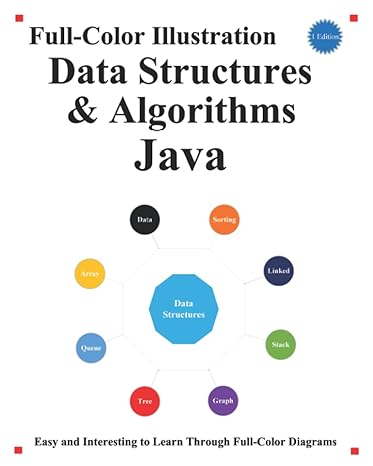full color illustration data structrues and algorithms java easy and interesting to learn through full color