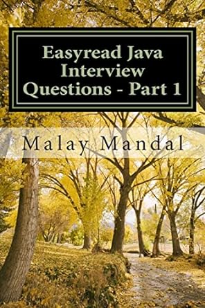 easyread java interview questions part 1 1st edition mr malay mandal 1503024393, 978-1503024397