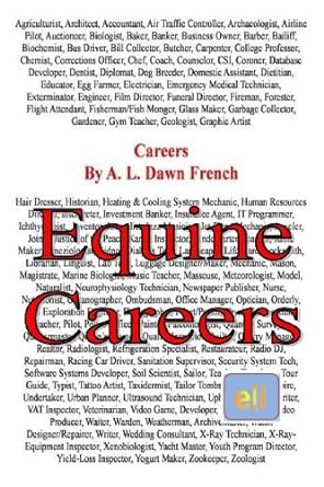 equine careers 1st edition a. l. dawn french 1494234416, 978-1494234416