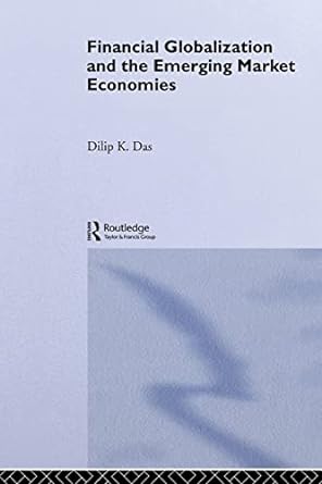 financial globalization and the emerging market economies 1st edition dilip k. das 0415647789, 978-0415647786