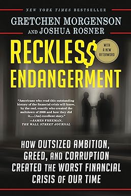reckless endangerment 1st edition gretchen morgenson 1250008794, 978-1250008794