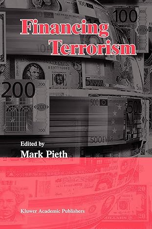 financing terrorism 1st edition mark pieth 9048162327, 978-9048162321