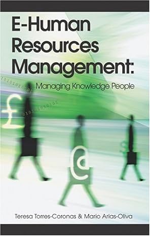e human resources management 1st edition teresa torres-coronas ,mario arias-oliva 1591404363, 978-1591404361