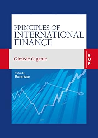 principles of international finance 1st edition gimede gigante phd 8831322478, 978-8831322478