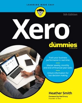 xero for dummies 5th edition heather smith 0730394611, 978-0730394617
