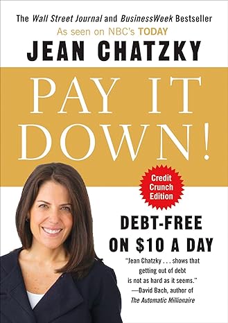 pay it down debt free 1st edition jean chatzky 1591842549, 978-1591842545