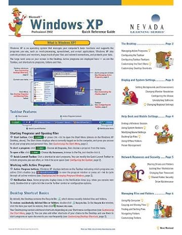 windows xp 1st edition nevada learning series inc 1553740394, 978-1553740391