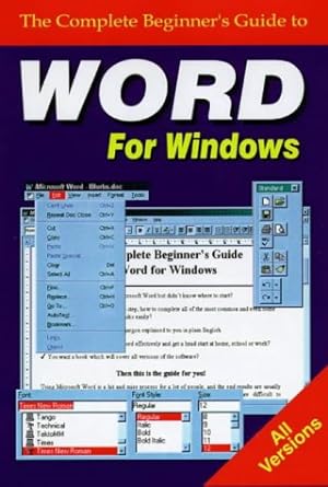 complete beginners guide to word for windows 1st edition jane koch ,jarrad mcwilliams 1873668430,