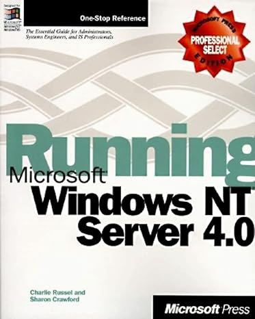running microsoft windows nt server 4 0 1st edition charlie russel ,sharon crawford 1572313331, 978-1572313330