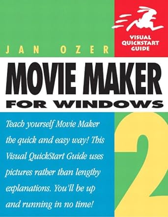 movie maker for windows 2 1st edition jan ozer 0321199545, 978-0321199546
