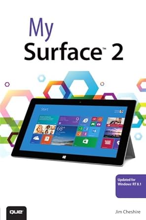 my surface 2 2nd edition jim cheshire 0789752735, 978-0789752734