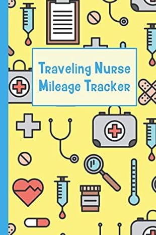 mileage tracker traveling nurse tax write off accounting log for driving 1st edition miles accounted