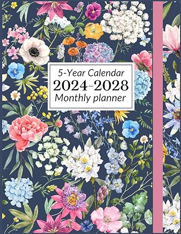 5 year calendar 2024 2028 monthly planner 1st edition h ssam planners b0c2rs9bdr