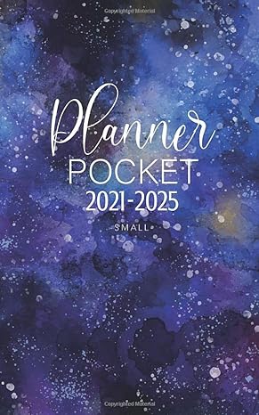 pocket planner 2021 2025 small pocket 5x8 inch 5 year planning month organizer appointment time management 60