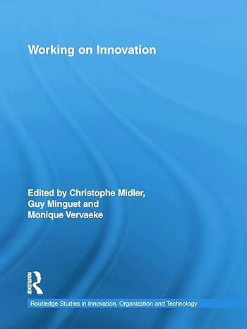 working on innovation 1st edition christophe midler ,guy minguet 041575447x, 978-0415754477