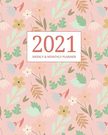 2021 planner weekly and monthly january to december calendar + agenda organizer nature cover 1st edition