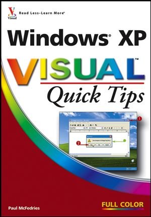 windows xp visual quick tips 1st edition paul mcfedries 0470009241, 978-0470009246
