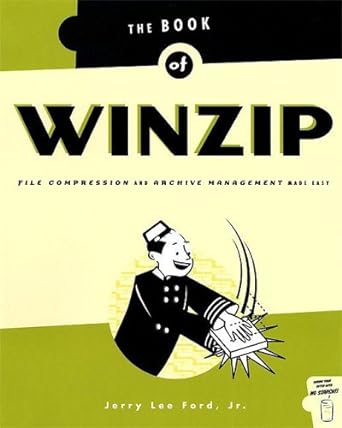 the book of winzip 1st edition jerry lee ford jr 1886411751, 978-1886411753