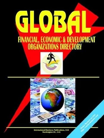 global financial economic and devt organizations directory 1st edition ibp usa 0739763970, 978-0739763971