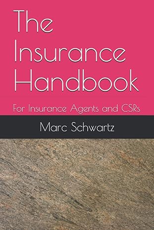 the insurance handbook 1st edition marc schwartz 979-8697956632