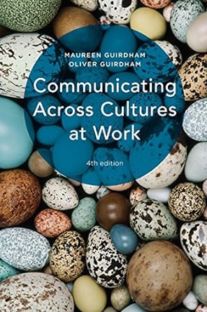 communicating across cultures at work 4th edition maureen guirdham ,oliver guirdham 113752636x, 978-1137526366